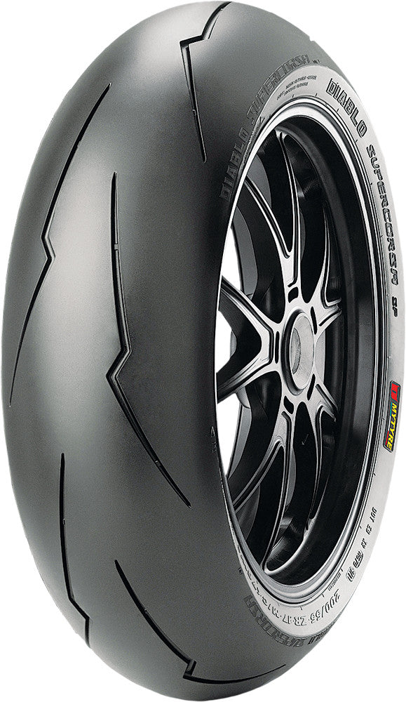 PIRELLI TIRE SUPER CORSA SP V2 REAR 190/55ZR17 (75W) RADIAL 2304500