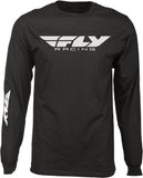FLY RACING FLY CORPORATE LONG SLEEVE TEE BLACK XL 352-4140X