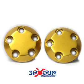 SHOGUN FRAME SLIDERS END CARBON GOLD 710-0903