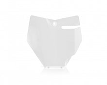 Load image into Gallery viewer, ACERBIS FRONT NUMBER PLATE WHITE 2685950002