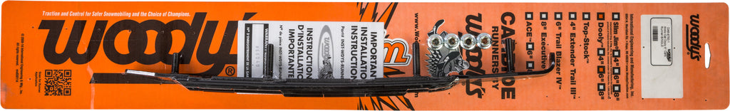 WOODYS DOOLY 6" CARBIDE RUNNER DA6-9750-atv motorcycle utv parts accessories gear helmets jackets gloves pantsAll Terrain Depot