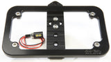 AXIA LIGHTED LICENSE PLATE FRAME 1 CLAMP MOUNT NEEDED MODLP-BK