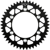 FLY RACING SPROCKET REAR 46T BLACK 316-46 BLK
