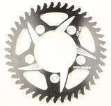 VORTEX CAT5 REAR ALUMINUM SPROCKET BLACK 43T 427ZK-43