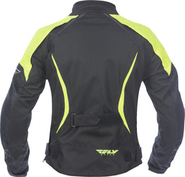 FLY RACING FLY WOMEN'S BUTANE JACKET BLACK/YELLOW XS #5958 477-7036~1-atv motorcycle utv parts accessories gear helmets jackets gloves pantsAll Terrain Depot