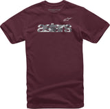ALPINESTARS SCATTER TEE MAROON XL 1139-72255-838-XL