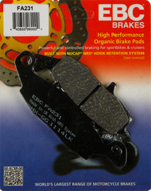 EBC BRAKE PADS FA231-atv motorcycle utv parts accessories gear helmets jackets gloves pantsAll Terrain Depot