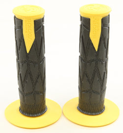 SPIDER M1 DUAL DENSITY GRIPS YELLOW BLACK M1-Y/B