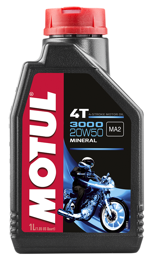 MOTUL 3000 PETROLEUM OIL 20W50 1 LT 107318