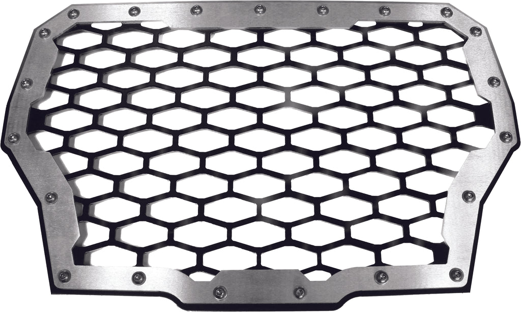 MODQUAD MQ GRILL BLACK POL TURBO NO LIGHT RZR-FG-T-BLK