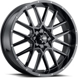 ITP HURRICANE BLACK 18X6.5 4/156 4 + 2.5 (+10MM) 1822516705B