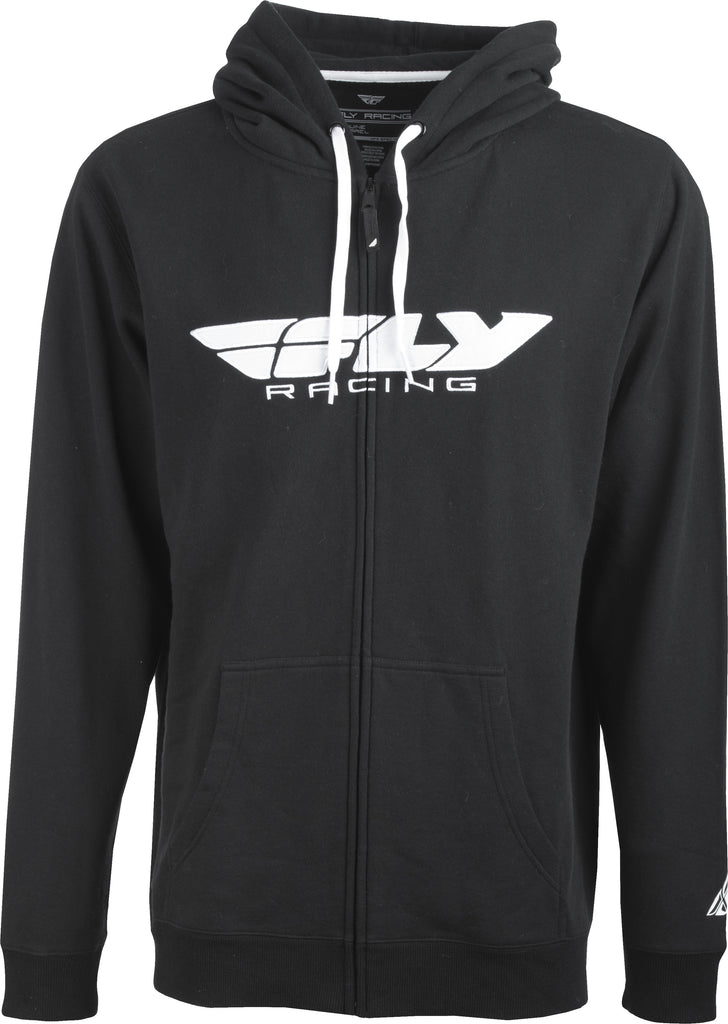 FLY RACING FLY CORPORATE ZIP UP HOODIE BLACK LG 354-0190L-atv motorcycle utv parts accessories gear helmets jackets gloves pantsAll Terrain Depot