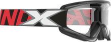 Load image into Gallery viewer, EKS BRAND FLAT-OUT GOGGLE RED/BLACK W/CLEAR LENS 067-60420