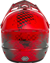 Load image into Gallery viewer, GMAX YOUTH MX-46Y OFF-ROAD ANIM8 HELMET RED/BLACK/SILVER YM G3461371