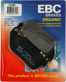 EBC BRAKE PADS FA381-atv motorcycle utv parts accessories gear helmets jackets gloves pantsAll Terrain Depot