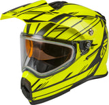 GMAX AT-21S ADVENTURE EPIC SNOW HELMET MATTE HI-VIS/BLACK XS G2211743