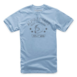 ALPINESTARS YOUTH SCHOOL TEE CAROLINA BLUE SM 3038-72012-720-S