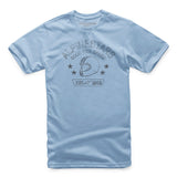 ALPINESTARS YOUTH SCHOOL TEE CAROLINA BLUE XS 3038-72012-720-XS