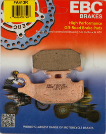 EBC BRAKE PADS FA413R-atv motorcycle utv parts accessories gear helmets jackets gloves pantsAll Terrain Depot