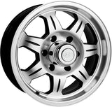 AWC 870 SERIES ALUMINUM TRAILER WHEEL 12