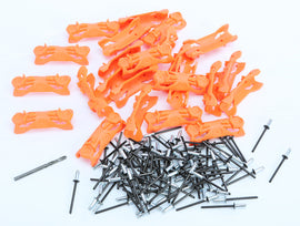 SPG 24/PK FOOTLOK CLEATS ORG FLTC500-ORG-atv motorcycle utv parts accessories gear helmets jackets gloves pantsAll Terrain Depot