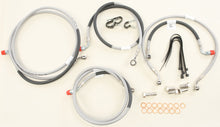 Load image into Gallery viewer, GALFER 2 LINE FRONT BRAKE LINE KIT FK003D813-5