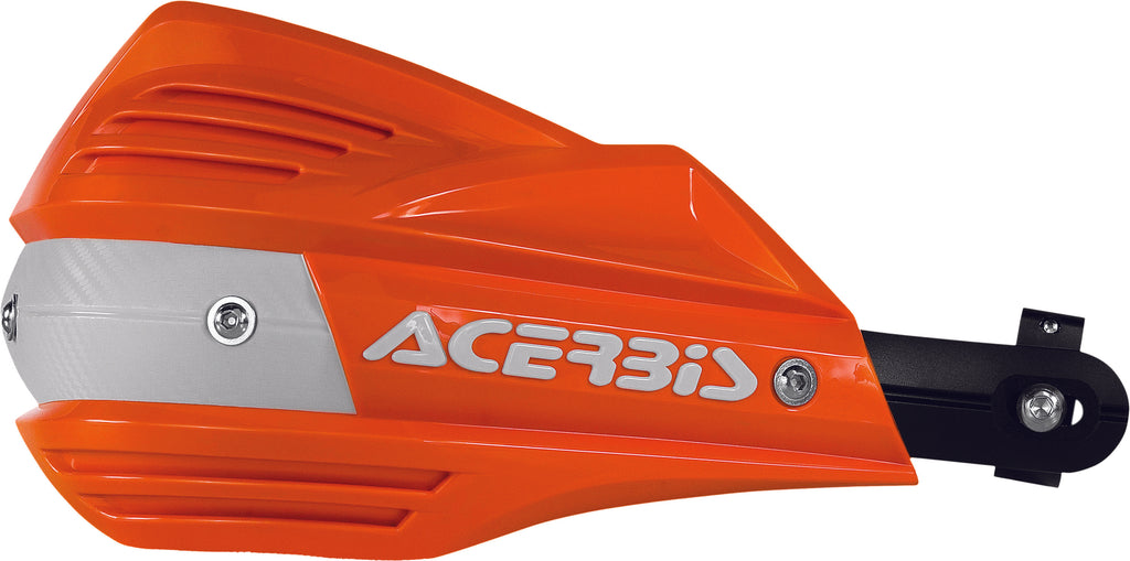 ACERBIS X-FACTOR HANDGUARDS ORANGE/WHITE 2374191362-atv motorcycle utv parts accessories gear helmets jackets gloves pantsAll Terrain Depot