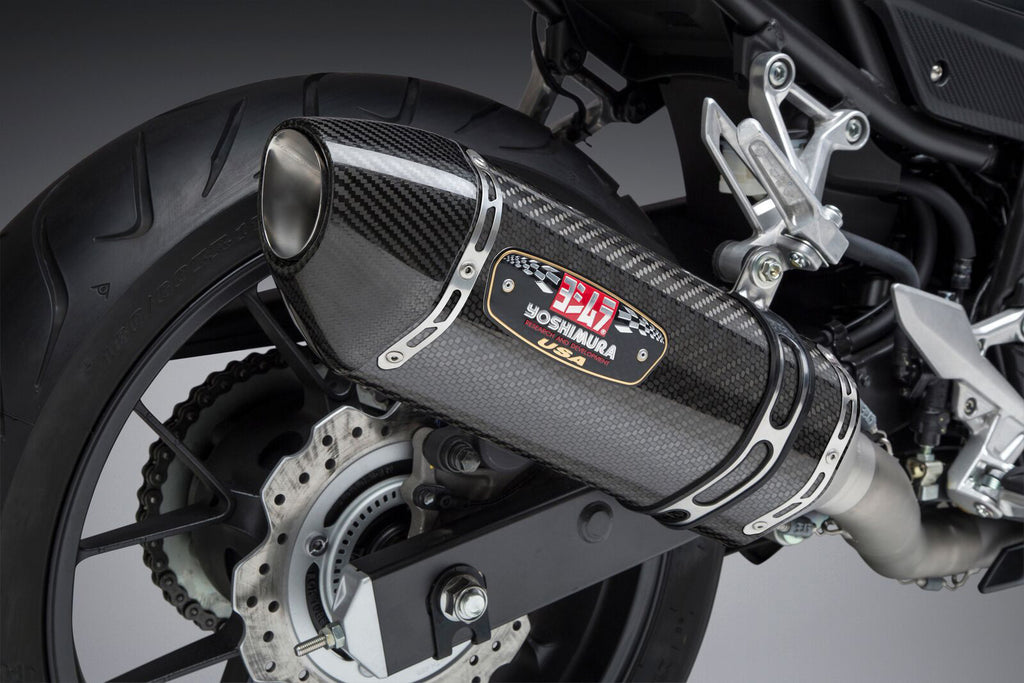 YOSHIMURA EXHAUST RACE R-77 FULL-SYS SS-SS-CF 12552A0520
