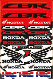 D'COR HONDA STREET DECAL SHEET 40-10-102