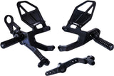 VORTEX REAR SET BLACK RS184K
