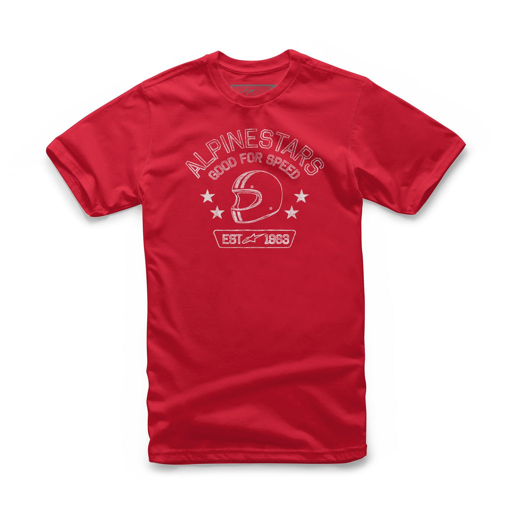 ALPINESTARS YOUTH SCHOOL TEE RED XS 3038-72012-30-XS