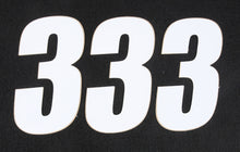 Load image into Gallery viewer, D'COR NUMBER 3 WHITE 4" 3/PK 45-14-3