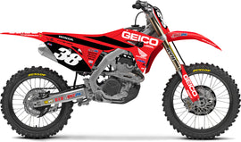 D'COR COMPLETE KIT 19 GEICO HONDA CRF 250 BLACK BG 20-10-869