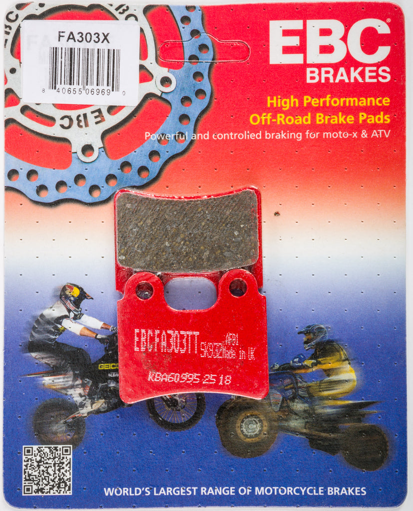 EBC BRAKE PADS FA303X-atv motorcycle utv parts accessories gear helmets jackets gloves pantsAll Terrain Depot
