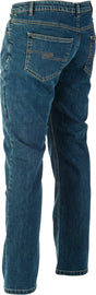 FLY RACING RESISTANCE JEANS OXFORD BLUE SZ 38 #6049 478-304~38