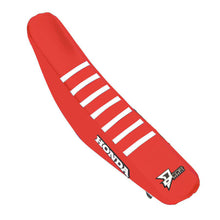 Load image into Gallery viewer, D'COR SEAT COVER 2018 GEICO RED/WHITE W/RIBS 30-10-151