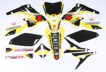 Load image into Gallery viewer, D'COR SUZUKI RACELINE GRAPHICS COMPLETE KIT BLACK 20-40-250
