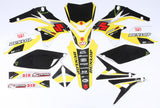 D'COR SUZUKI RACELINE GRAPHICS COMPLETE KIT BLACK 20-40-250