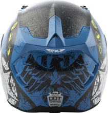 Load image into Gallery viewer, FLY RACING REVOLT LIBERATOR HELMET BLUE/HI-VIS XS 73-8372-1