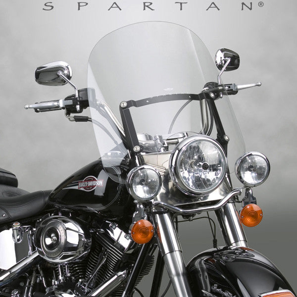 NATIONAL CYCLE SPARTAN WINDSHIELD CLEAR QUICK RELEASE 18.5" N21200