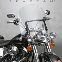 Load image into Gallery viewer, NATIONAL CYCLE SPARTAN WINDSHIELD CLEAR QUICK RELEASE 18.5" N21200