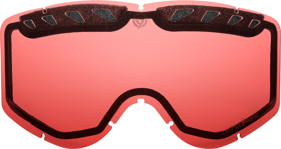 TRIPLE 9 SAINT GOGGLE REPLACEMENT LENS (ROSE) SKG-27 LENS ROSE-atv motorcycle utv parts accessories gear helmets jackets gloves pantsAll Terrain Depot