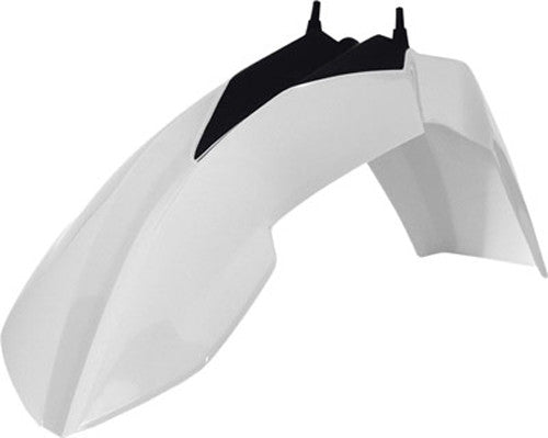 ACERBIS FRONT FENDER WHITE 2253000002-atv motorcycle utv parts accessories gear helmets jackets gloves pantsAll Terrain Depot