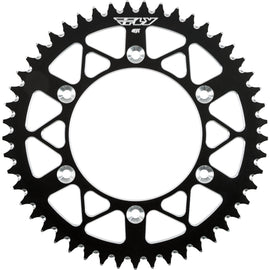 FLY RACING SPROCKET REAR 49T BLACK BETA-49 BLK