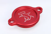 Load image into Gallery viewer, HAMMERHEAD OIL FILTER COVER KX250F 04-15 RED 60-0342-00-10