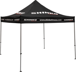 SHINKO ALUMINUM CANOPY 10'X10' BLACK CAN10X10A-CUSTOM