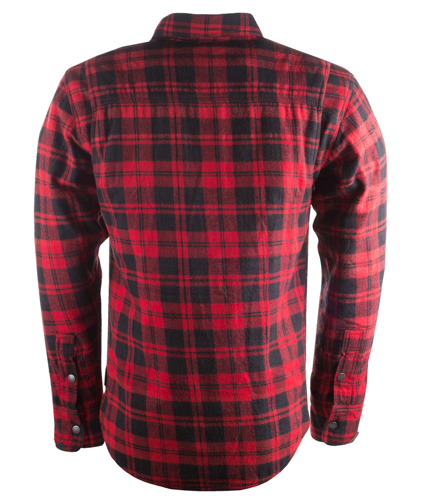 HIGHWAY 21 MARKSMAN FLANNEL BLACK/RED XL #6049 489-1180~5
