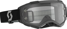 Load image into Gallery viewer, SCOTT FURY GOGGLE BLACK/GREY CLEAR WORKS LENS 274514-1001113