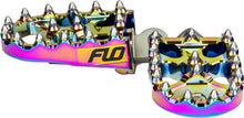 Load image into Gallery viewer, FLO MOTORSPORTS MOTO STYLE FOOTPEG SET JET FUEL 2"X3.125" FPEG-800JET