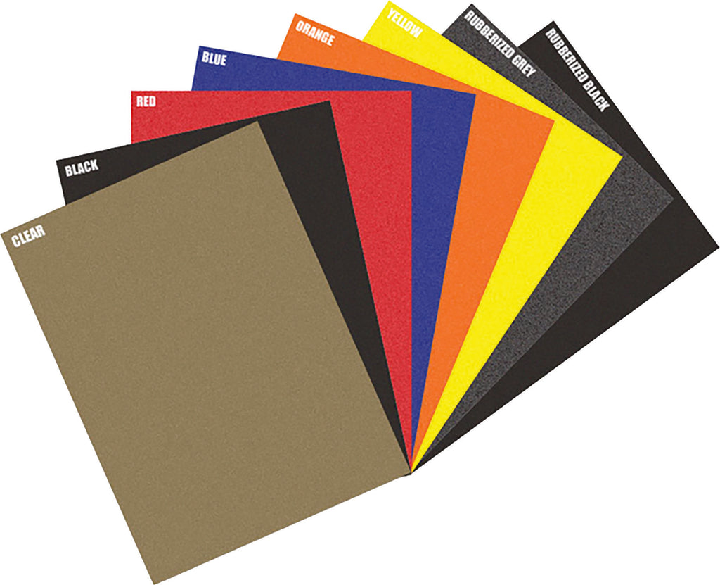 D'COR GRIP TAPE SHEET COARSE RED 12"X18" 40-80-097